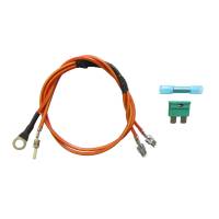 Harness for connecting the auxiliary heater/auxiliary...