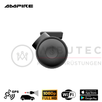 AMPIRE Dashcam in Full-HD, WiFi and GPS as well as operation via smartphone app