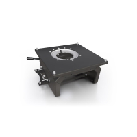 Draaibare console passagierszijde inclusief zitkist voor VW T6.1, hoogte 250 mm