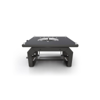 Swivel console drivers side including seat box for VW T6.1 including handbrake adapter, height 210mm