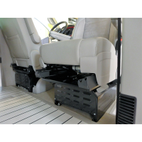 Consola giratoria del lado del conductor, incluida la base del asiento para VW T6.1, incluido el adaptador del freno de mano, altura 210 mm