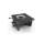 Swivel console drivers side including seat box for VW T6.1 including handbrake adapter, height 210mm
