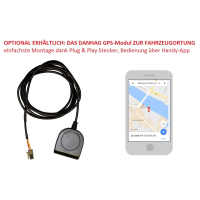 Mando a distancia GSM para Mercedes CLA (W117) con calefacción auxiliar a través del mando a distancia de fábrica (juego de ampliación Plug & Play)