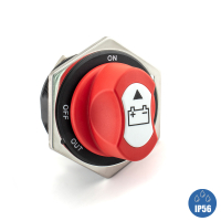 AMPIRE battery disconnect switch, 300A continuous load,...