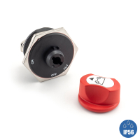 AMPIRE Batterietrennschalter, 300A Dauerbelastung, IP56 (A23-9B)