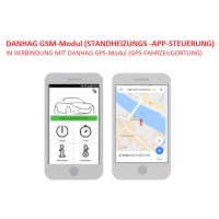 Kit de mise à niveau du chauffage dappoint au chauffage dappoint pour VW Amarok S6 (2H) - avec commande par téléphone portable GSM - (depuis env. 8/2016)