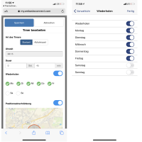 Upgrade kit from auxiliary heater to parking heater for VW Sharan 7N (also facelift) with Webasto Thermo Connect APP control including vehicle tracking