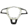 Hoes voor multifunctioneel stuurwiel 5G0419685L zonder GRA zonder ACC-functie, te gebruiken voor VW T6, Crafter SY, Golf 7, Passat B8, Arteon 3H, Polo AW1