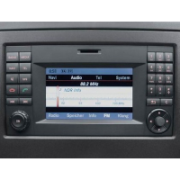 Nachrüstset Rückfahrkamera 3. Bremsleuchte für VW Crafter 2E mit RSD4000 RNS6000 Navigationssystem