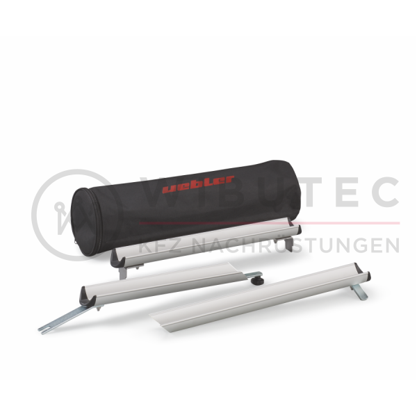 Drive-over ramp, divisible, for Uebler i21 and i31, including transport bag