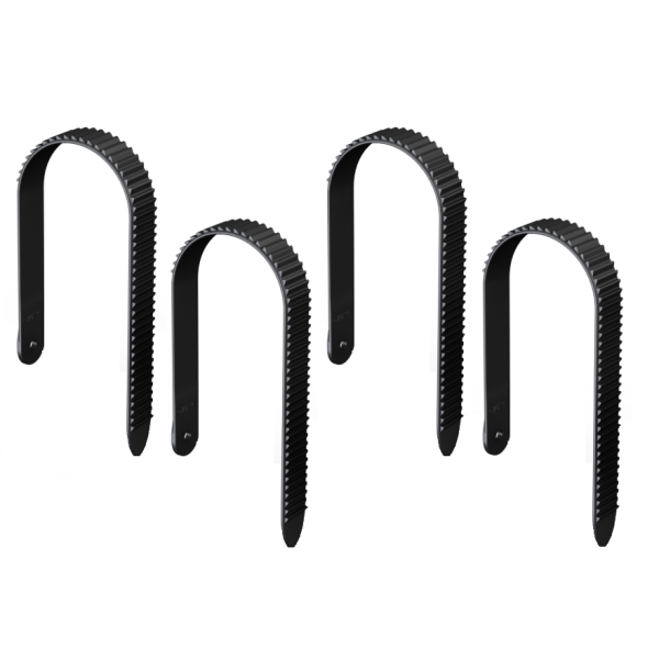 Distributieriem voor bevestiging van fatbikes aan de Uebler fietsendrager, lengte 460 mm, 4 stuks