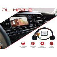 Connection interface front and rear view camera for...