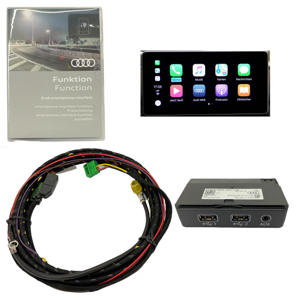 Interface smartphone AUDI Q5 FY / interface AMI 2x USB 1x AUX-IN pack de post-équipement