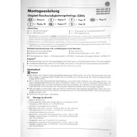 Nachrüstung original Volkswagen GRA / Tempomat im VW Eos ab 02.11.2009 bis 30.05.2010