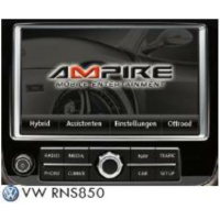 TV DVD activation VW Touareg Type 7P with RNS 850...