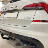 Nachrüstung einer Anhängerkupplung im Skoda Kamiq NW4 (komplett inkl Codierung)