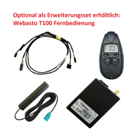 Upgrade kit van standkachel naar standkachel voor VW Caddy 2K - met Webasto digitale timer -