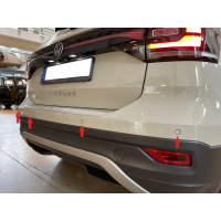 VW T-Cross C11 parking aid Park Pilot Front + Rear (front + rear) retrofit kit