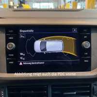 VW T-Cross C11 parking aid Park Pilot Front + Rear (front + rear) retrofit kit