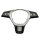 Multifunction buttons 5G0959442T for leather steering wheel, to be used for VW Golf 7, Passat 3G, Arteon 3H, Crafter SY