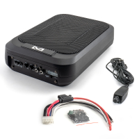 AMPIRE actieve subwoofer, 7"x9", 230/460 watt...