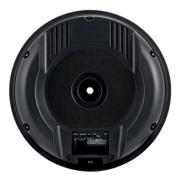 AMPIRE actieve subwoofer, 2x 16cm (6,5) 150/300 watt voor de reservewielkuip