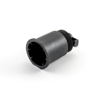 AMPIRE actieve subwoofer, 2x 16cm (6,5) 150/300 watt voor de reservewielkuip