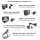 AMPIRE rear view camera for VW T6 / T6.1 with tailgate, with adjustable camera
