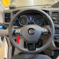 Retrofit kit GRA cruise control system VW Crafter SY / SZ from production date November 26th, 2018, vehicle with manual transmission, with multifunction steering wheel