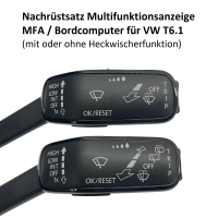 VW T6.1 Nachrüstsatz Multifunktionsanzeige / MFA /...