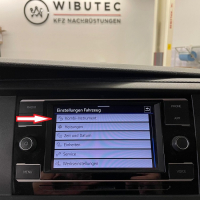 VW T6.1 Nachrüstsatz Multifunktionsanzeige / MFA / Bordcomputer Nachrüstpaket, für Fahrzeuge mit Geschwindigkeitsregelanlage und Heckscheibenwischer