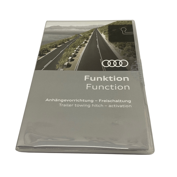 Aktivierungsdokument für Audi Anhängerkupplung schwenkbar, passend für Audi A4 8W, A5 F5, A6 4A, A7 4K, A8 4N, Q3 F3, Q5 FY