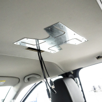 AMPIRE Aluminium Montageplatte für Deckenmonitore, für VW VW T5, T6 und T6.1
