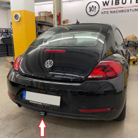 Reequipamiento de un enganche de remolque en el VW Beetle...