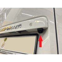 VW T6.1 retrofit kit accessories ultra wide angle rear view camera rear view retrofit package, version LOW with static guide lines