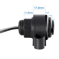 Prise intégrée AMPIRE USB 2.0/AUX, jack 3,5 mm, 60 cm