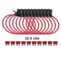 AMPIRE fuse holder 1.5mm², 10A ATO fuse, waterproof,...