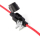 AMPIRE zekeringhouder 1mm², 2A MINI zekering, waterdicht, verpakking van 10