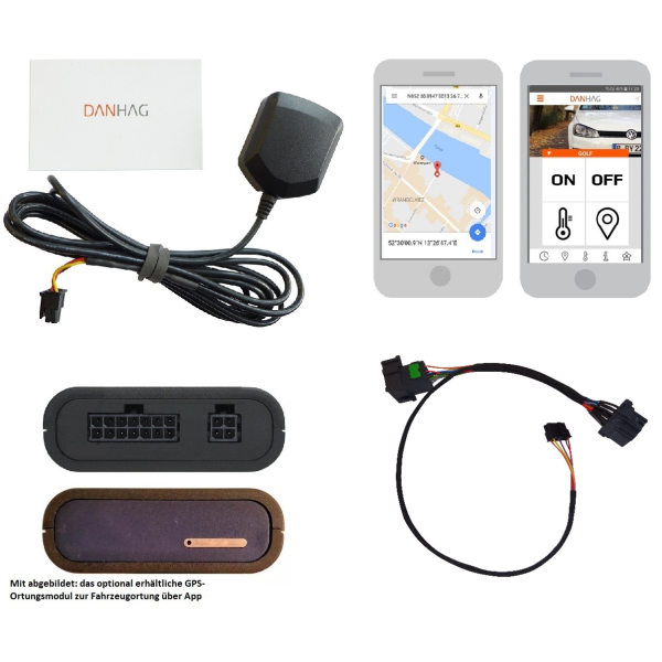 GSM-afstandsbediening voor MB Marco Polo Horizon (w447) - APP-bediening voor extra luchtverwarmer V-Klasse en Vito (Plug & Play uitbreidingsset)