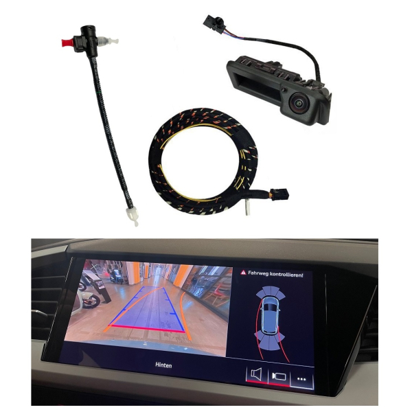 Audi Q4 e-tron F4 achteruitrijcamera retrofitpakket, ingebruikname mogelijk zonder SVM