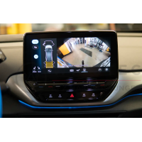 VW ID.4 rear view camera / rear view retrofit package, High variant with dynamic guide lines