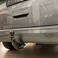 Nachrüstsatz abnehmbare VW Zubehör Anhängerkupplung für VW Caddy SB ab 2020, für Fahrzeuge mit AHK-Vorbereitung