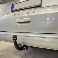 Nachrüstsatz abnehmbare VW Zubehör Anhängerkupplung für VW Caddy SB ab 2020, für Fahrzeuge mit AHK-Vorbereitung