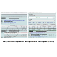Codering van de activering van een achteraf gemonteerde AHK-trekhaak in de VW T-Cross C11 met behulp van VCDS, ODIS of VCP, ook via SVM-code