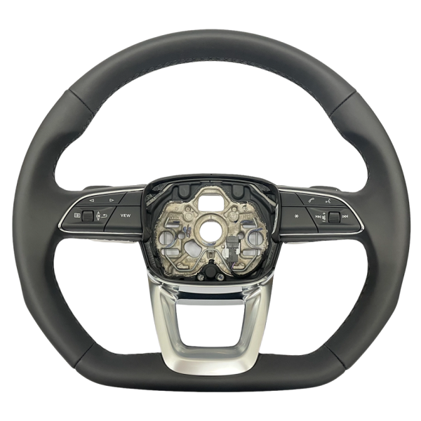 AUDI Q3 F3 steering wheel shift paddles Tiptronic retrofit package, smooth leather