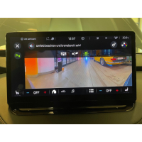 Skoda Enyaq 5A rear view camera / rear view retrofit package, High variant with dynamic guide lines