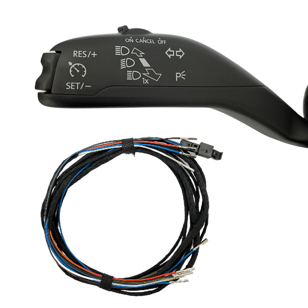 Retrofit kit GRA - cruise control system Volkswagen T6, for vehicles without multifunction display and without rear window wiper