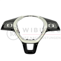 VW Golf 7 retrofit kit leather multifunction steering wheel, suitable for vehicles with plastic and leather steering wheel
