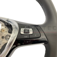 VW Golf 7 retrofit kit leather multifunction steering wheel, suitable for vehicles with plastic and leather steering wheel