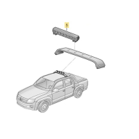 VW Amarok LED Zusatzscheinwerfer 2H6941781, passend für Lampenträger 2H7853473 (Dachaufbau)
